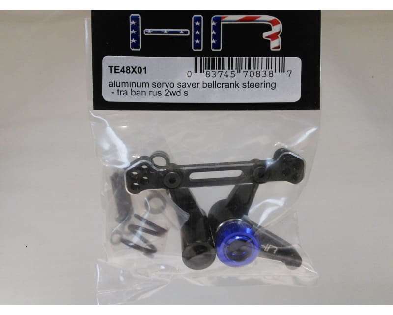 Tap to zoom Aluminum Servo Saver Bellcrank Steering - Tra Ban Rus 2WD S
