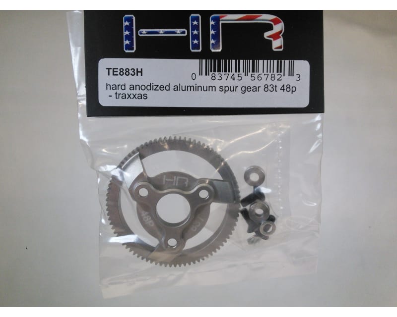 Hard Anodized Aluminum Spur Gear (83t 48p) - TRA