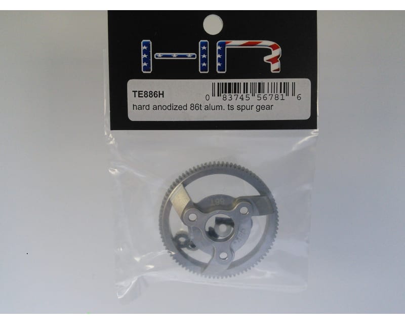 Hard Anodized 86T Alum. TS spur gear