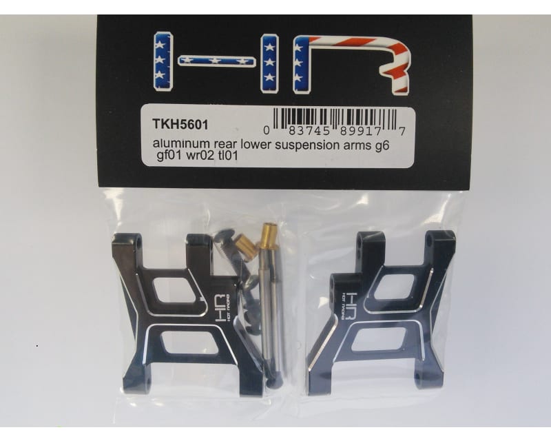 Aluminum Rear Lower Suspension Arms G6 GF01 WR02 TL01