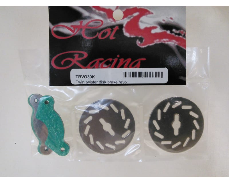 Silver Titanium Twin Disc Brake Kit TRA Revo Slayer