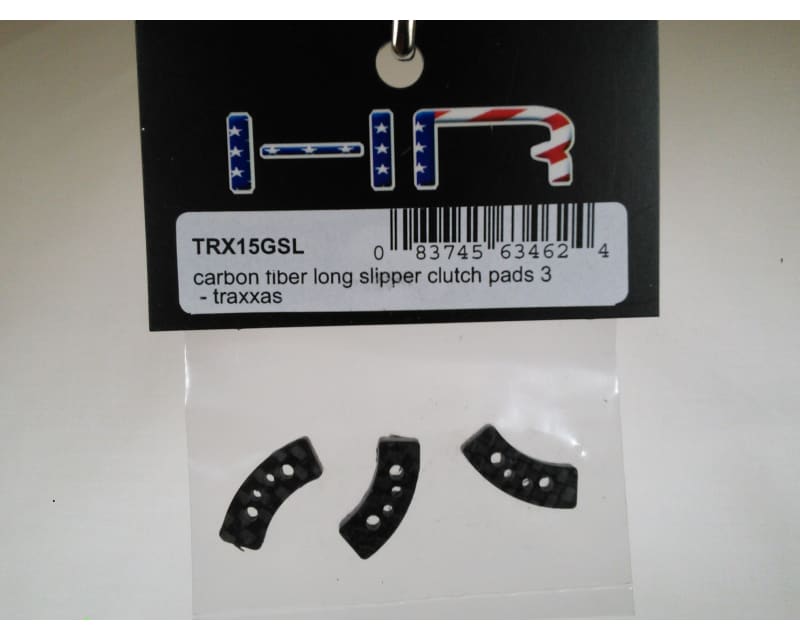 Carbon Fiber Long Slipper Clutch Pads (3) - TRA