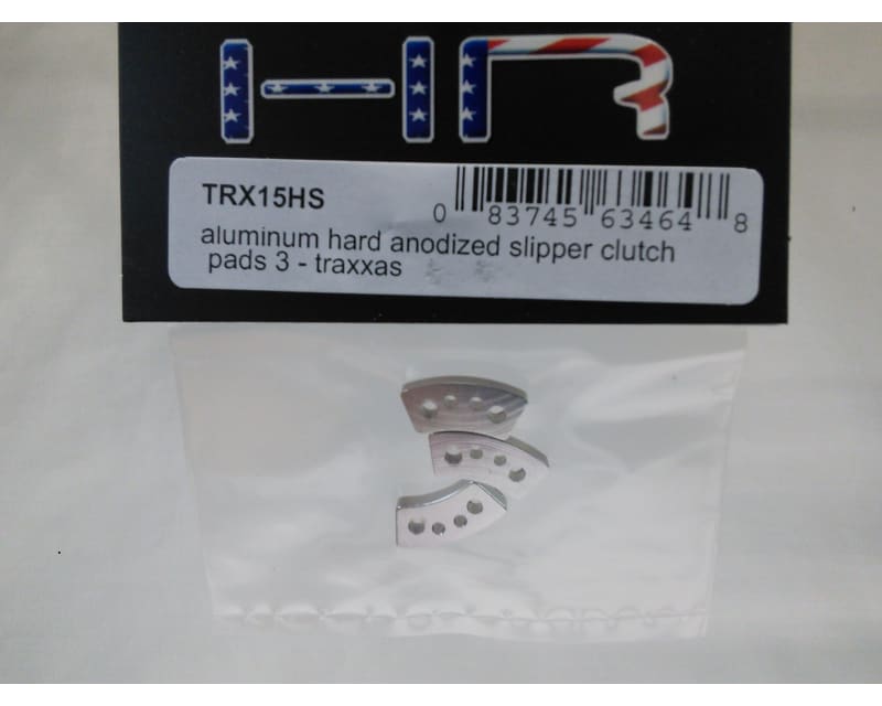 Aluminum Hard Anodized Slipper Clutch Pads (3) - TRA