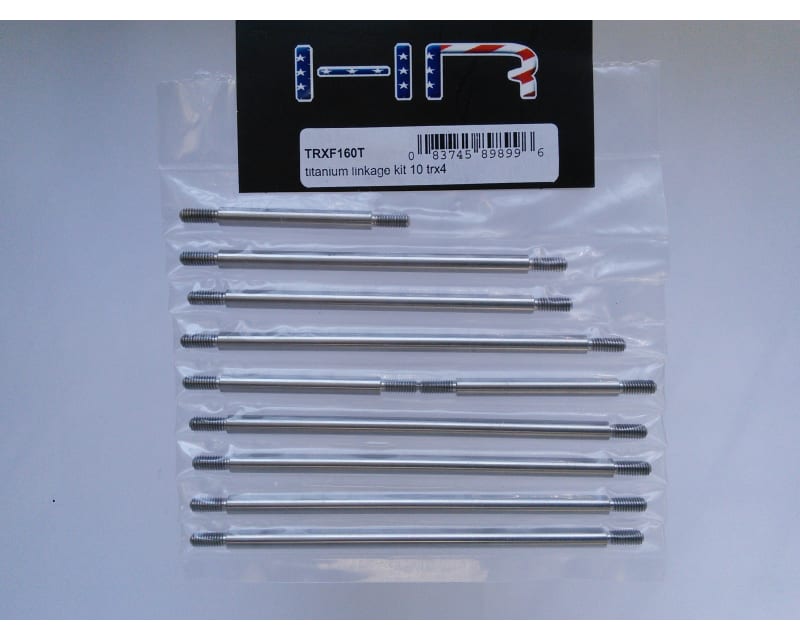 Titanium Steering and Suspension Link Set 324mm Wb (10pc) TRX-4