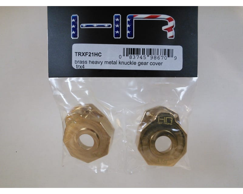 Heavy 41g Brass Outer Portal Drive Housing Tra Trx-4