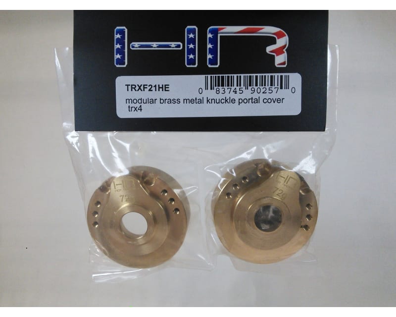 Heavy 72g Modular Brass Outer Portal Drive Housing Tra Trx-4