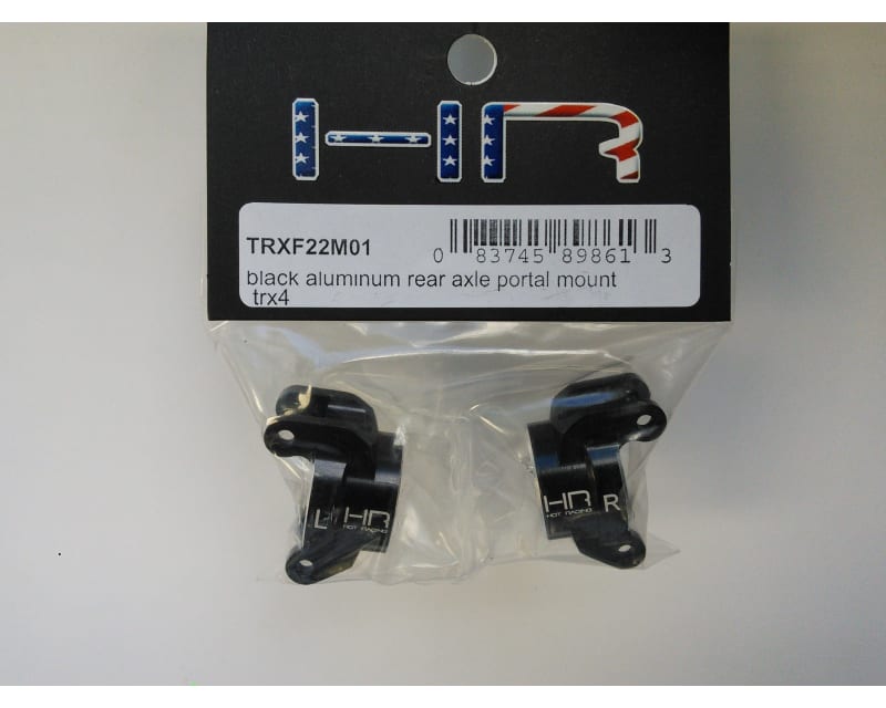 Tap to zoom Black Aluminum Rear Axle Portal Mount TRX4