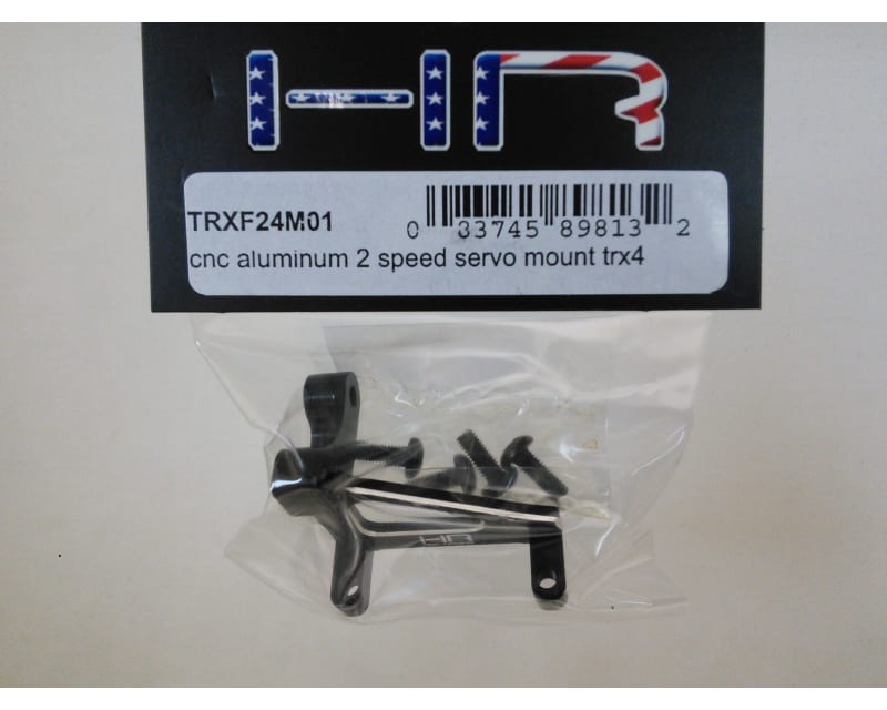 CNC Aluminum 2 Speed Servo Mount TRX4