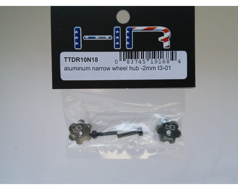 Aluminum Narrow wheel hub -2mm T3-01
