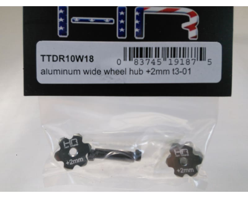 Aluminum Wide wheel hub +2mm T3-01