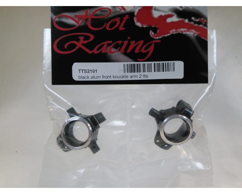 Black Aluminum Front knuckle Arm (2) TTS