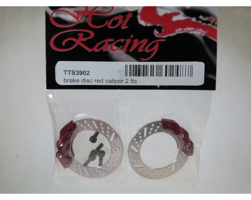 Brake disc Red caliper (2) tts