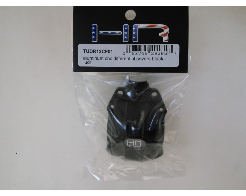 Aluminum CNC Differential Covers (Black) - UDR