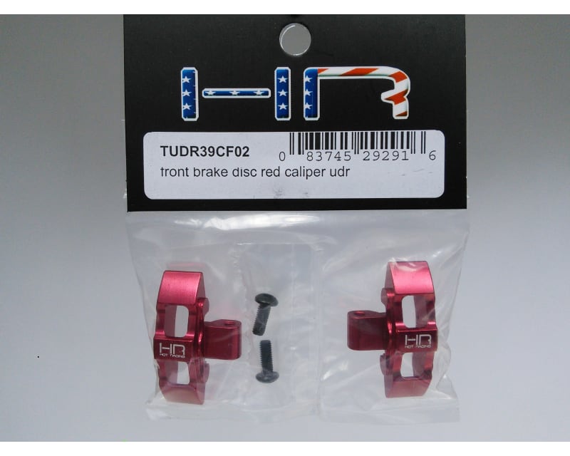 Red Aluminum Front or Rear Brake Calipers TRA Udr