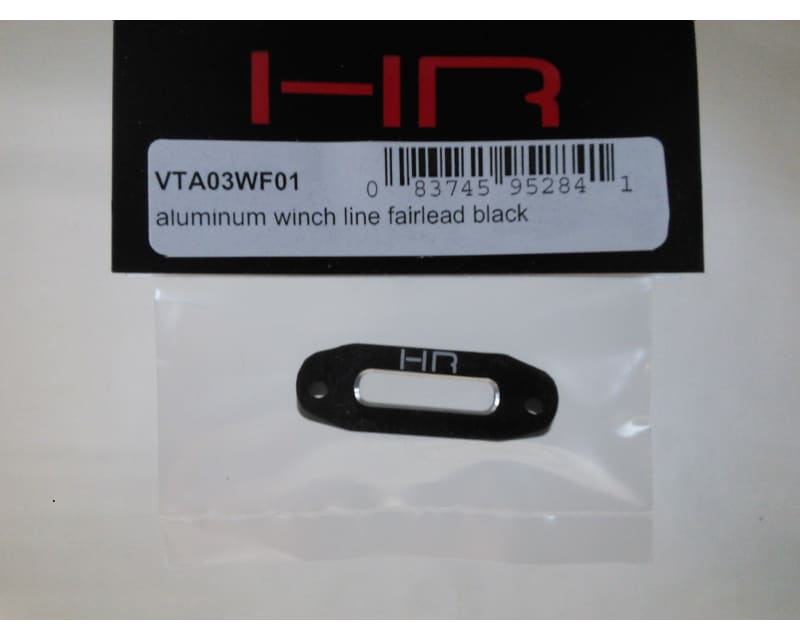Aluminum Winch Line Fairlead Black