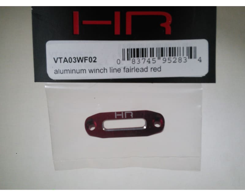 Tap to zoom discontinued Aluminum Winch Line Fairlead Red