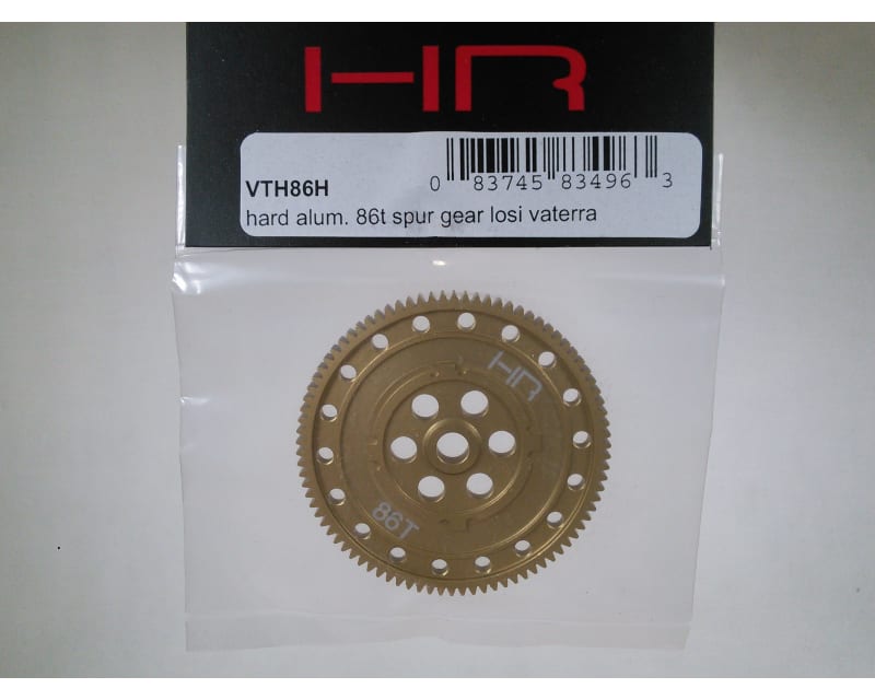 discontinued Hard Aluminum 48p 86t Spur Gear: Losi Vaterra