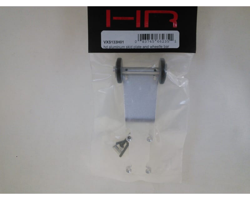 Tap to zoom discontinued HD Aluminum Wheelie Bar and Skid Plate - TRA 1/16