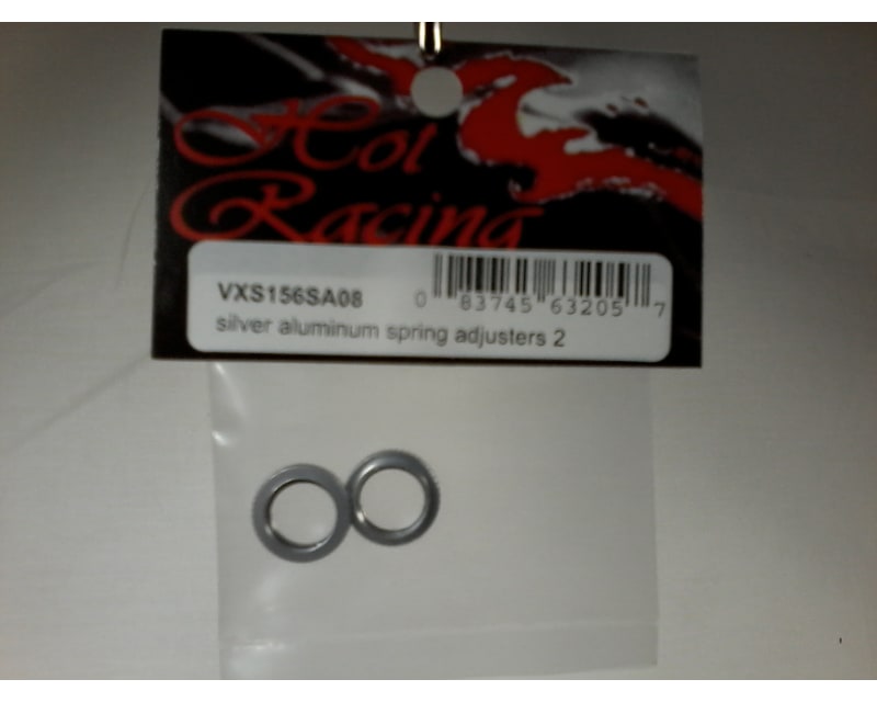 discontinued Silver Aluminum Spring Adjusters (2)