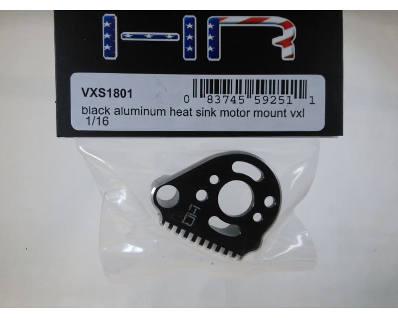 Tap to zoom Black Aluminum Heat Sink Motor Mount Vxl 1/16