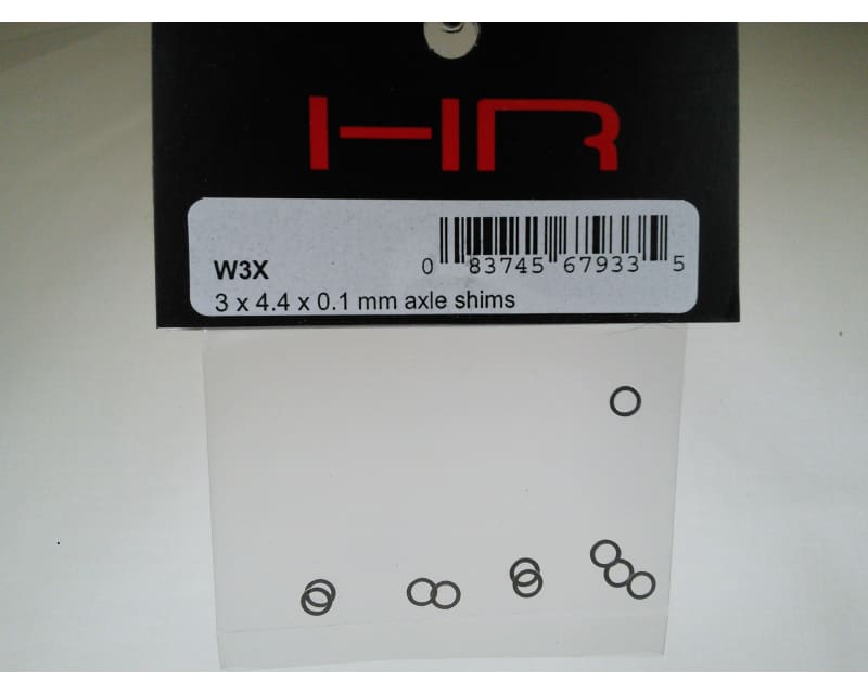 3x4x0.1mm Steel Shims (10)