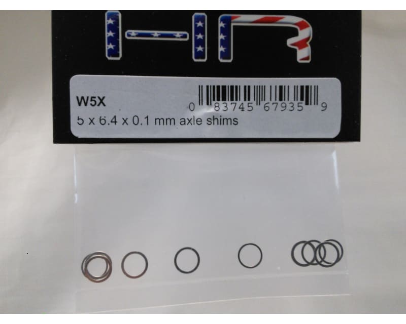 5x6x0.1mm Steel Shims (10)