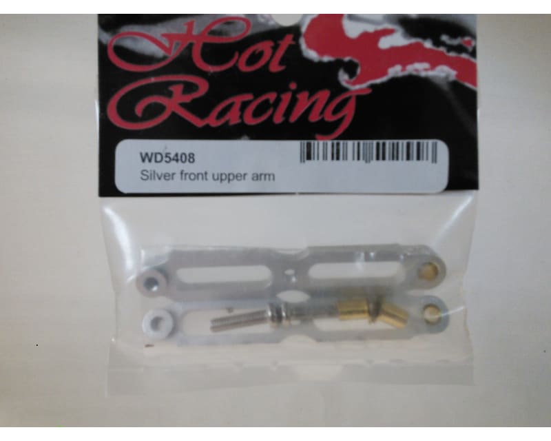 Tap to zoom discontinued Tamiya Wild Dagger Silver Front Upper Arm