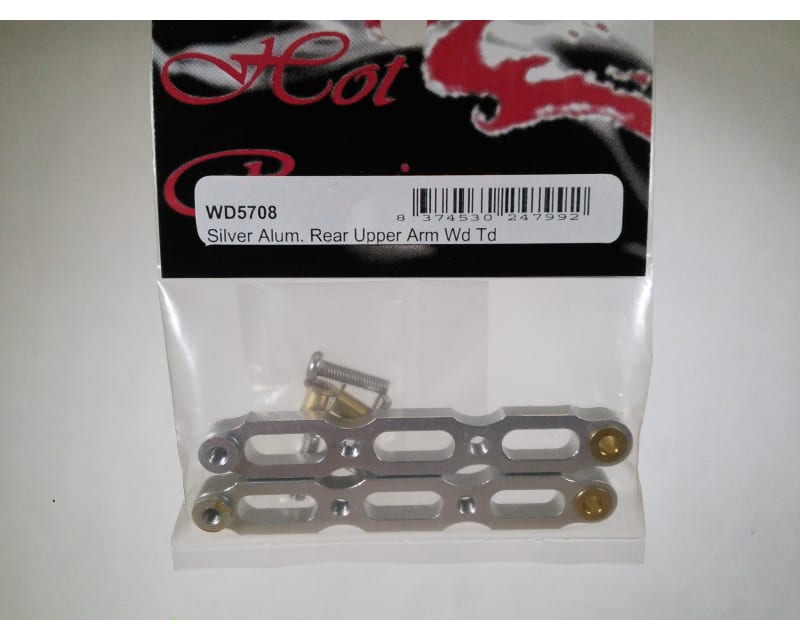 Tap to zoom Tamiya Wild Dagger Silver Aluminum Rear Upper Arm
