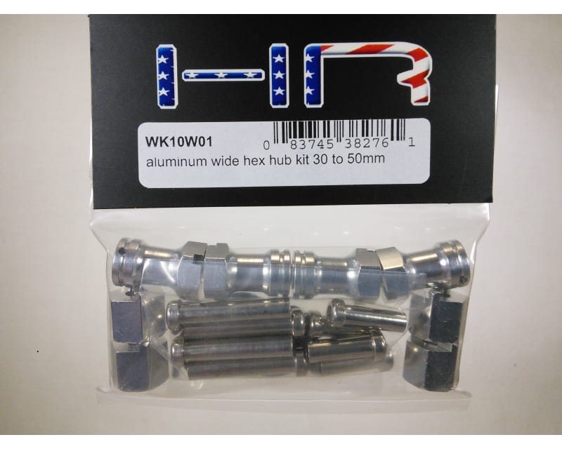 Aluminum Wide Hex Hub Kit 30 to 50mm