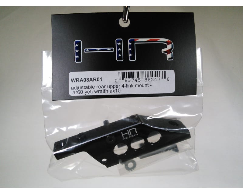 Adjustable Rear Upper 4-Link Mount - AR60 Yeti Wraith Ax10