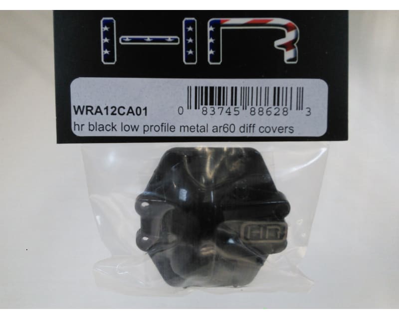Tap to zoom discontinued Black Metal Low Profile Ar60 Diff Cover Axial Rr10
