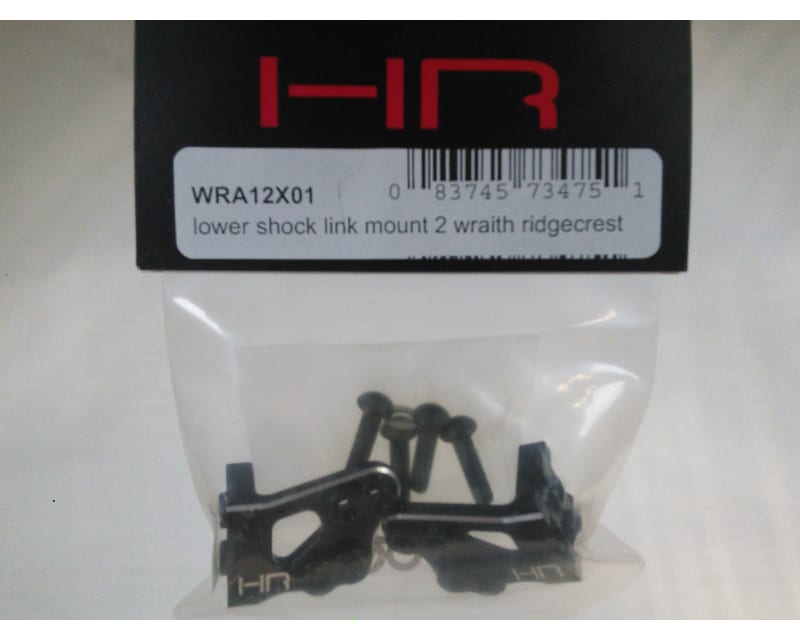 Aluminum Lower Link and Shock Mount (2) - Ridgecrest Wraith Yeti