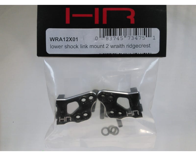 Tap to zoom Aluminum Lower Link and Shock Mount (2) - Ridgecrest Wraith Yeti