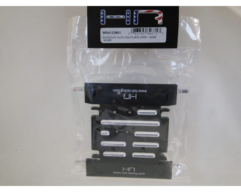 Aluminum Multi Mount Skid Plate - Axial Wraith