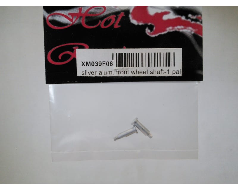 Radio Shack XMODs Silver Aluminum Front Wheel Shaft