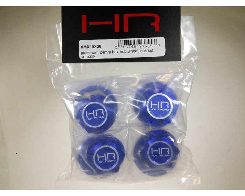 Aluminum 24mm Hex Hub Wheels Lock Set 6s