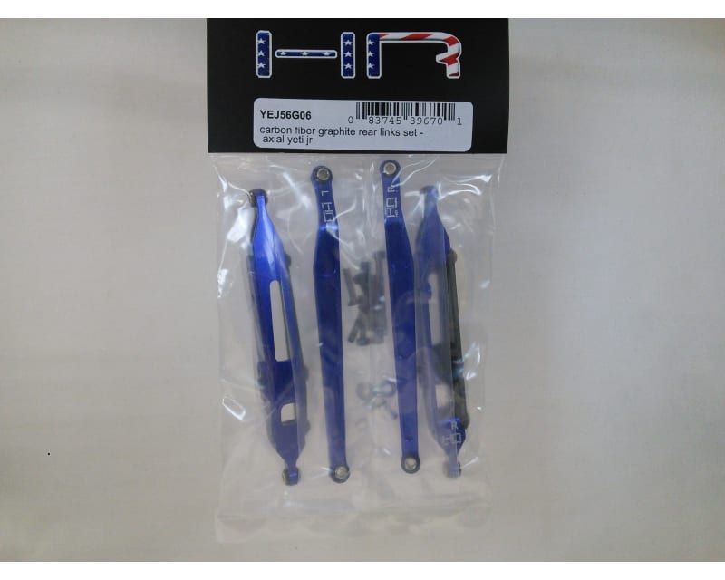 Carbon Fiber Graphite Rear Links Set - Axial Yeti JR