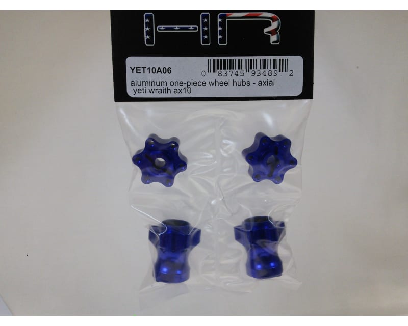 Aluminum One-Piece Wheel Hubs - Axial Yeti Wraith AX10