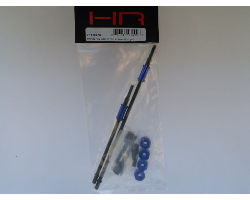12mm Hex Wheel Hub Conversion - Axial Yeti