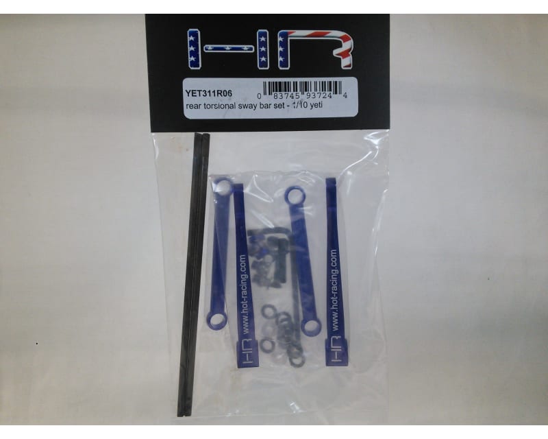 Rear Torsional Sway Bar Set - 1:10 Yeti