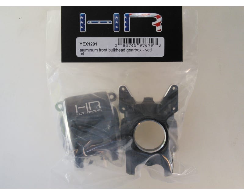 Aluminum Front Bulkhead Gearbox - Yeti XL