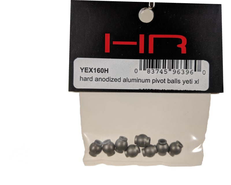 Hard Anodized Aluminum 6.8mm Pivot Balls - Yeti XL