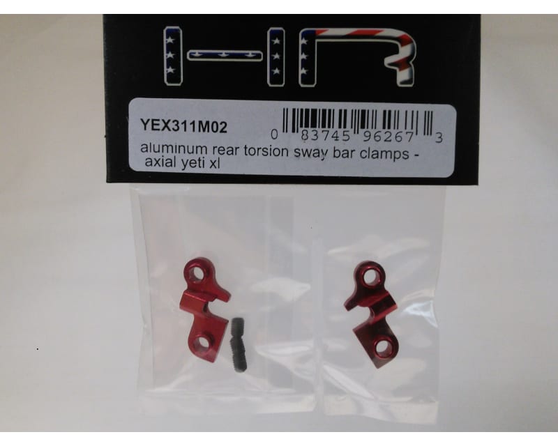 Tap to zoom discontinued Aluminum Rear Torsion Sway Bar Clamps - Axial Yeti