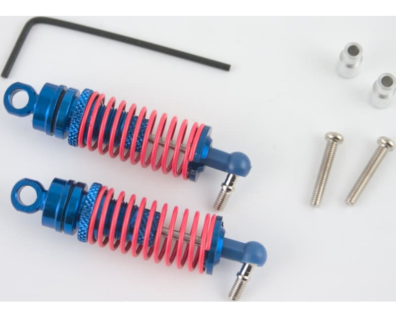discontinued Blue Aluminum Front Threaded Shock Set
