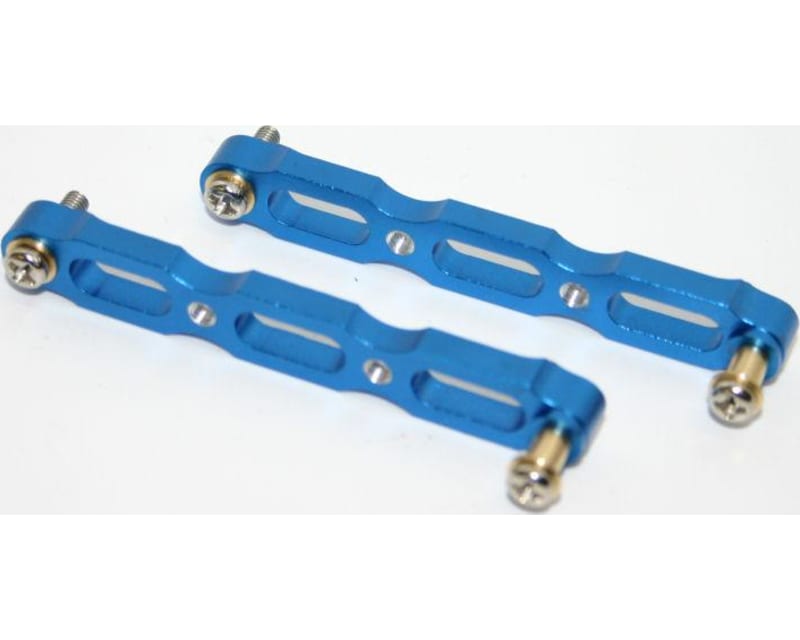 Tap to zoom Tamiya Wild Dagger Blue Aluminum Rear Upper Arm