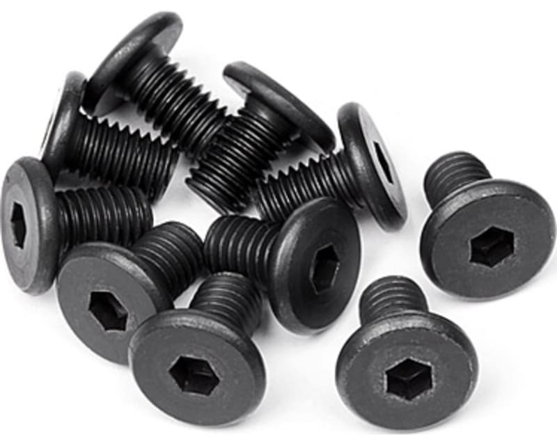 Tap to zoom M5x8mm Binder Pan Head Head Cap Screws (10)
