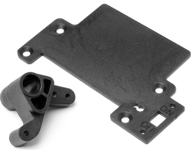 Servo Arm, Radio Tray Post, Radio Tray Lid Receiver , Bullet Flu