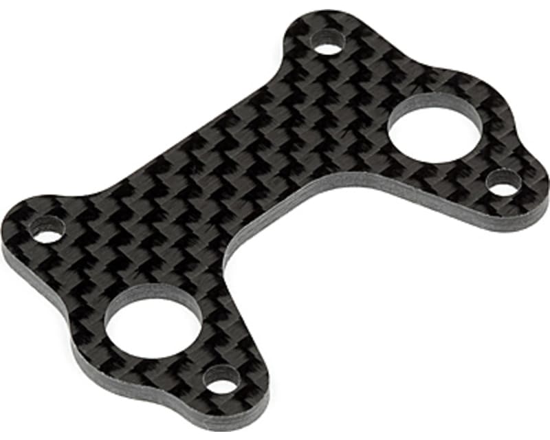 Center Bulkhead Brace Woven Graphite/2mm