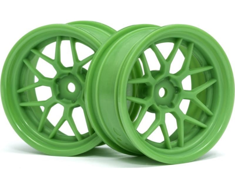 Tech 7 Wheel Green 52x26mm 6mm Offset 2 pieces
