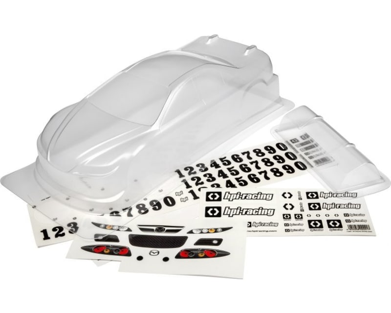 Clear Type Mps Race Body 190mm light weight